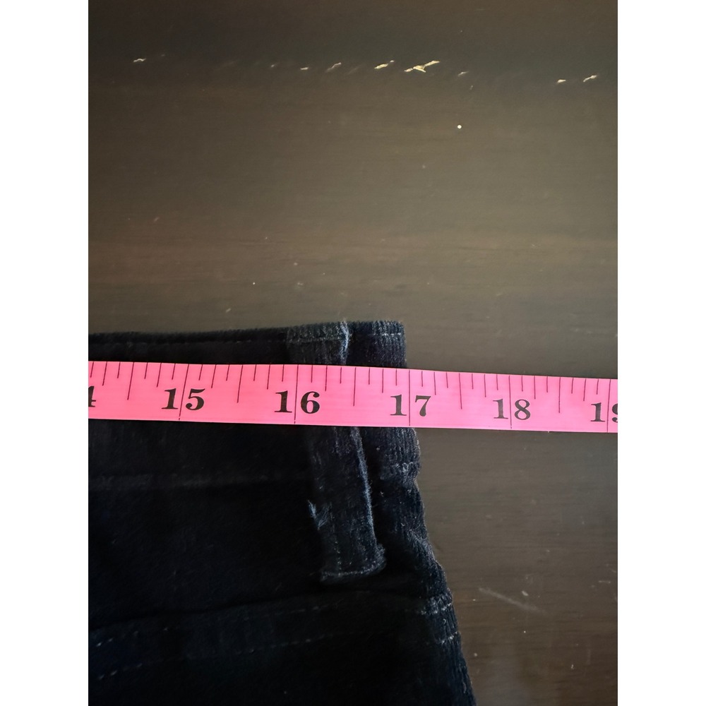 Well Worn Pants Women's‎ Size 14 Corduroy Pants Black Casual Straight Leg - Picture 5 of 7